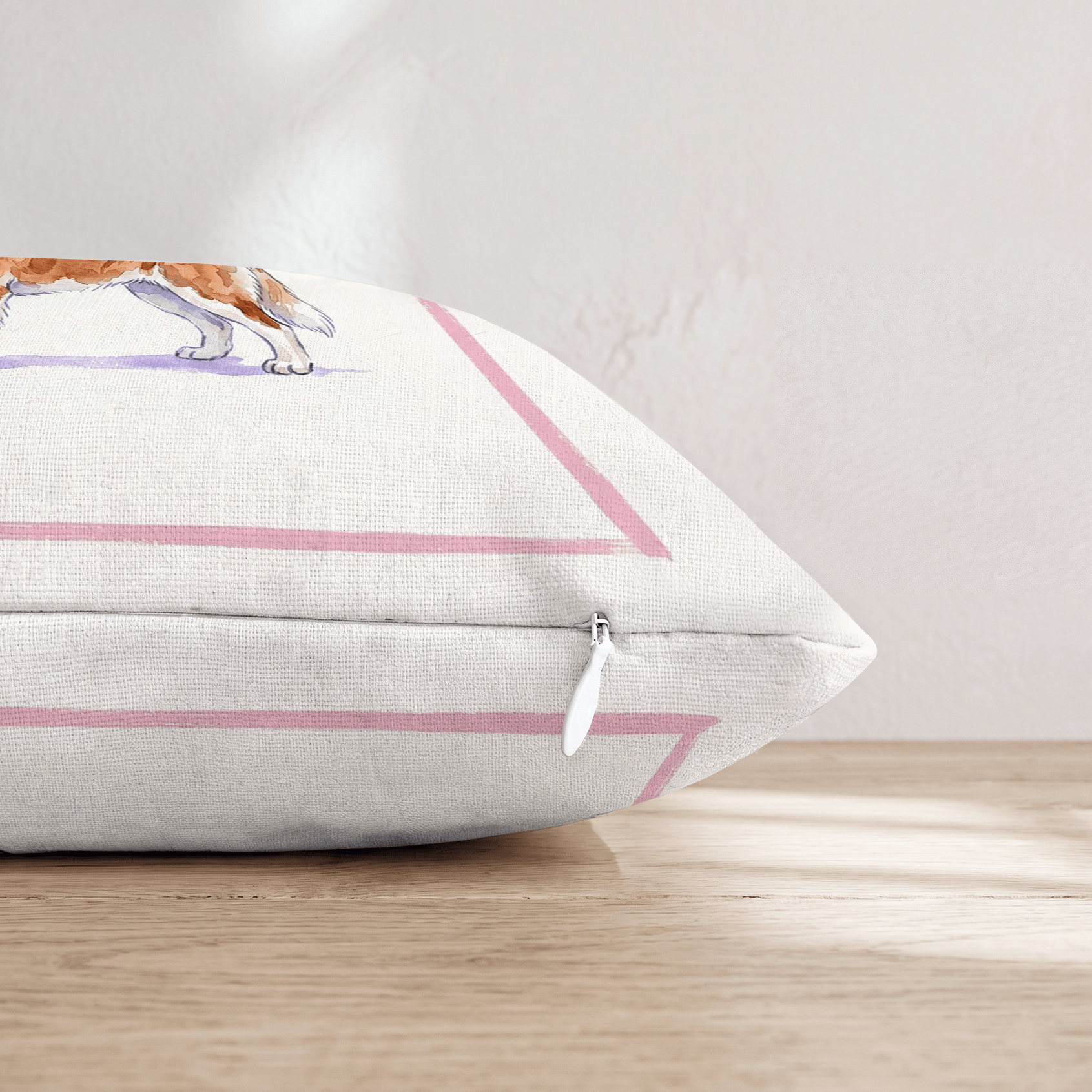 Cosmo Saint Bernard Throw Pillow - Hillcroft Home