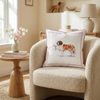 Cosmo Saint Bernard Throw Pillow - Hillcroft Home