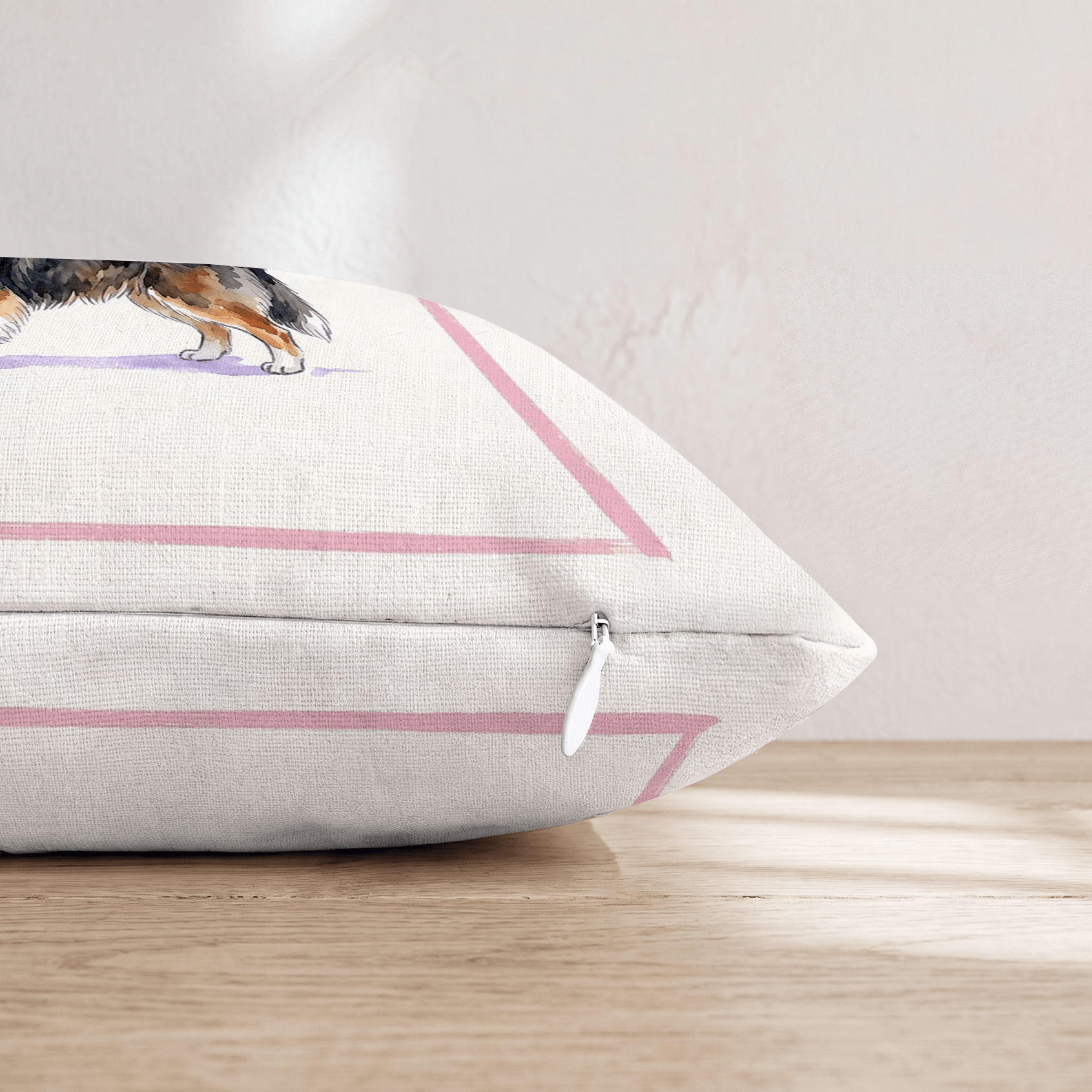 Cosmo Shetland Sheepdog Throw Pillow - Hillcroft Home