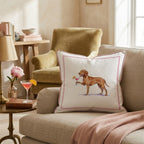 Cosmo Vizsla Throw Pillow - Hillcroft Home