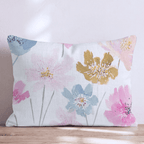 Cosmos and Buttercup Throw Pillow - Hillcroft Home