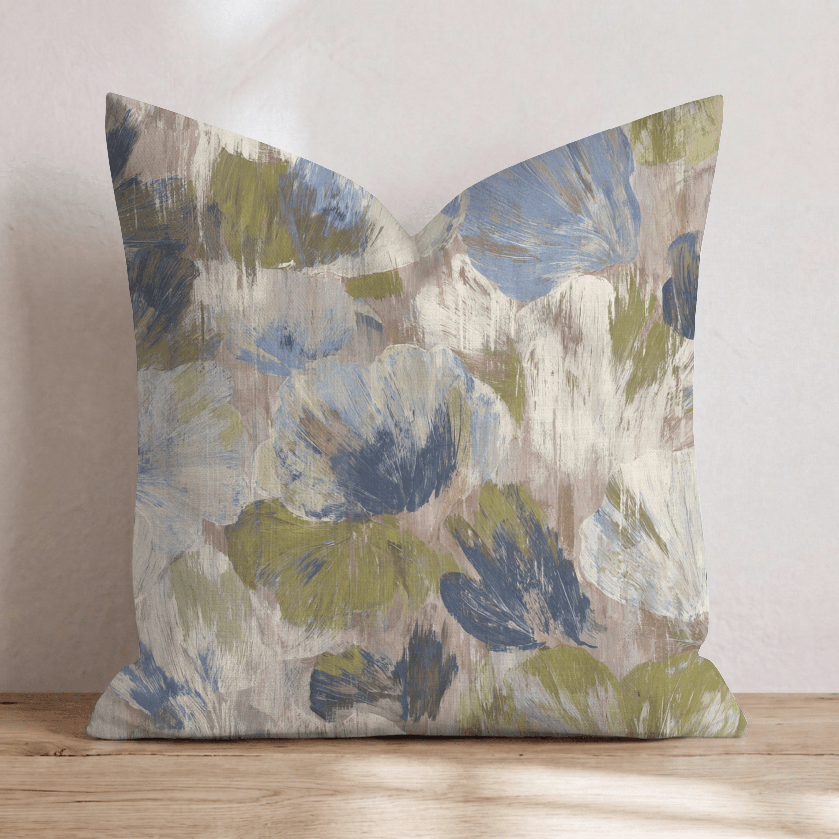Cottage Abstract Throw Pillow - Hillcroft Home