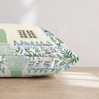Cottage Home Throw Pillow - Hillcroft Home
