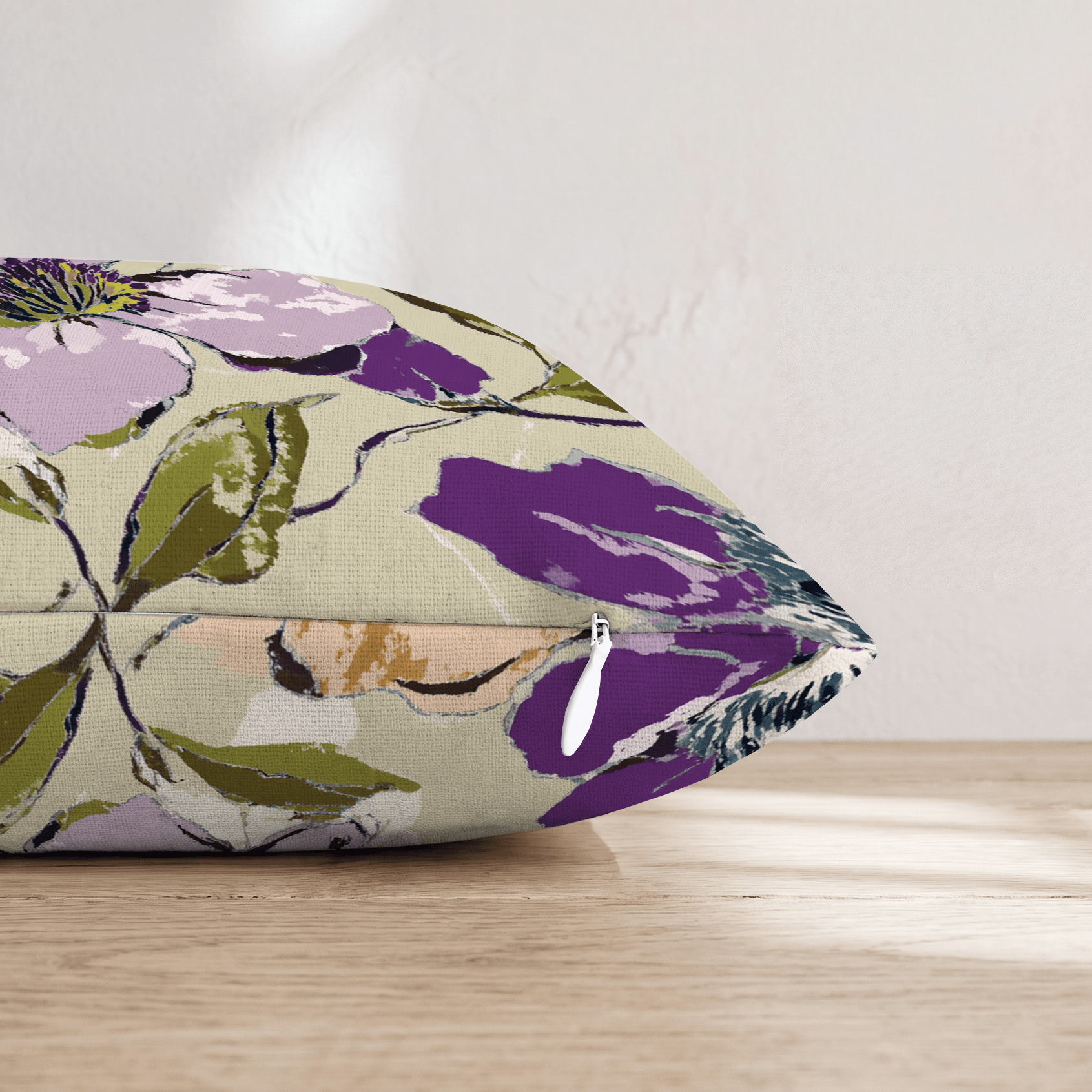 Cottage Posy Throw Pillow - Hillcroft Home