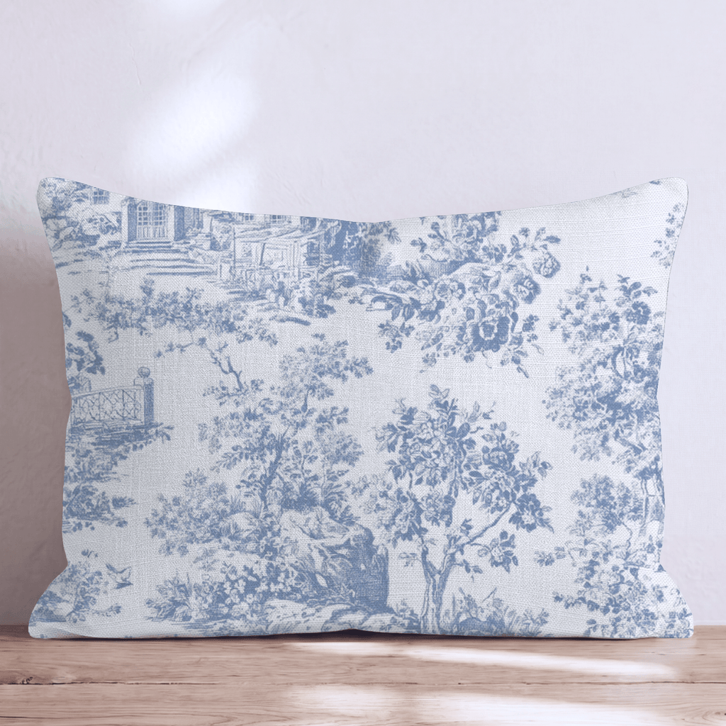 Cottages and bridges Throw Pillow - Hillcroft Home