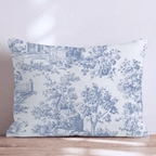 Cottages and bridges Throw Pillow - Hillcroft Home