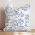 Cottages and bridges Throw Pillow - Hillcroft Home