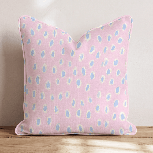 Cotton Candy Dots Throw Pillow - Hillcroft Home
