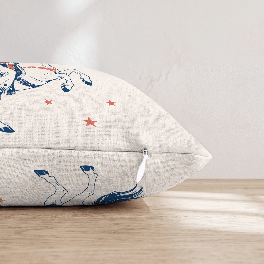 Country Of The Cowgirl Throw Pillow - Hillcroft Home