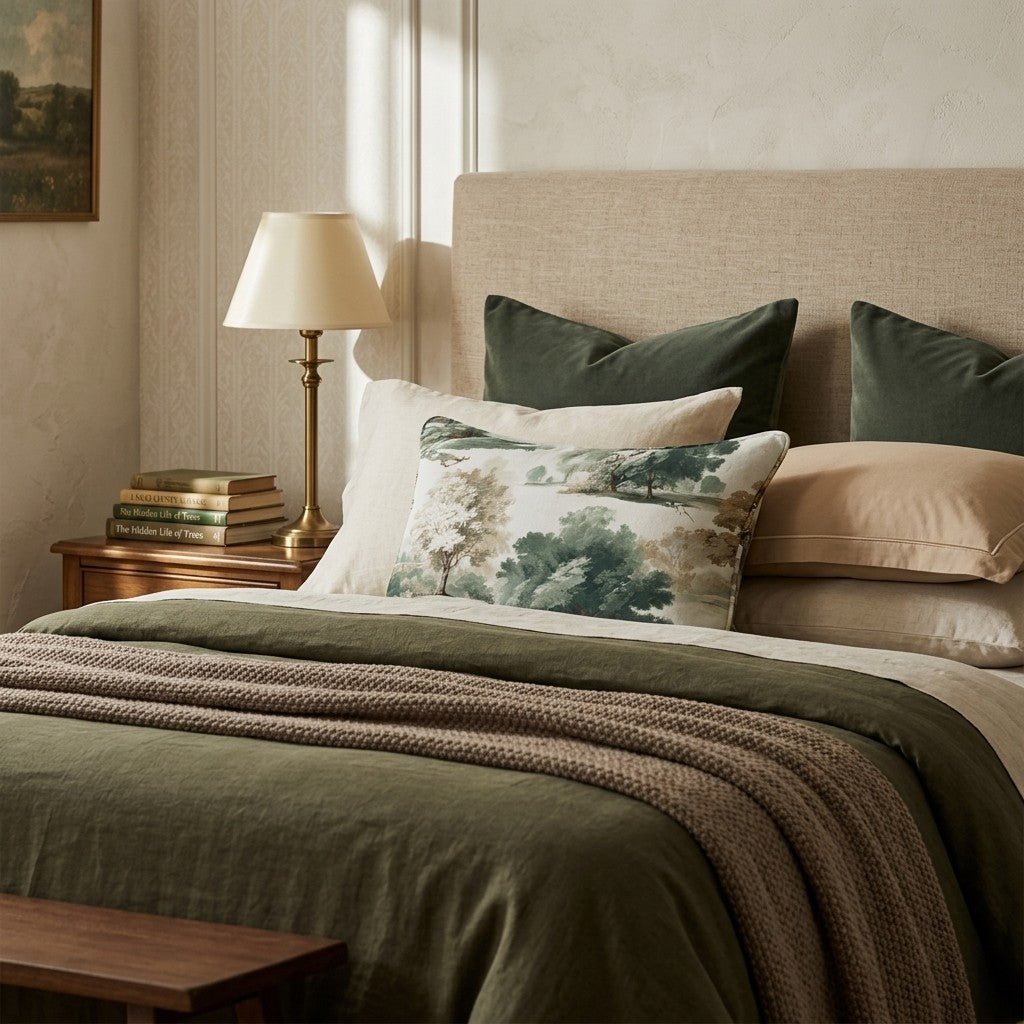 Countryside Canopy Throw Pillow - Hillcroft Home