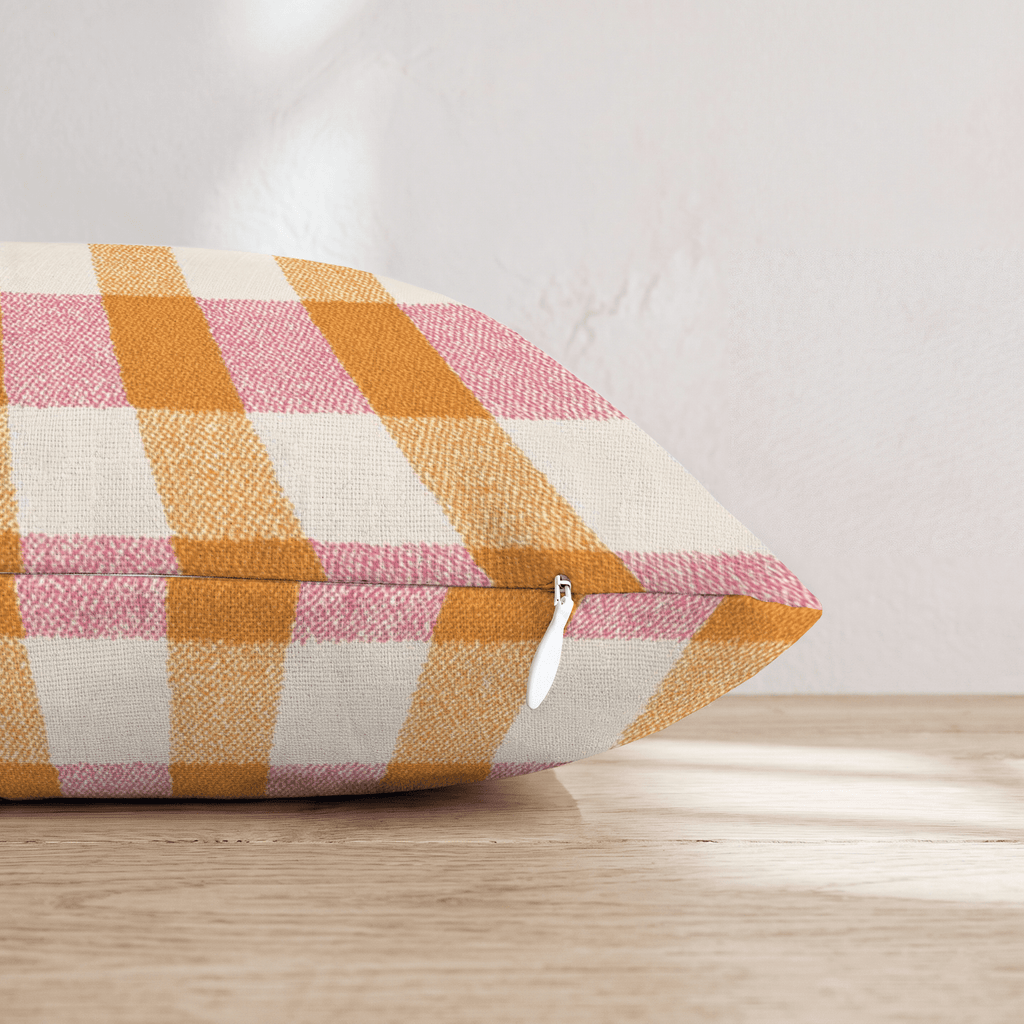 Countryside Plaid Throw Pillow - Hillcroft Home