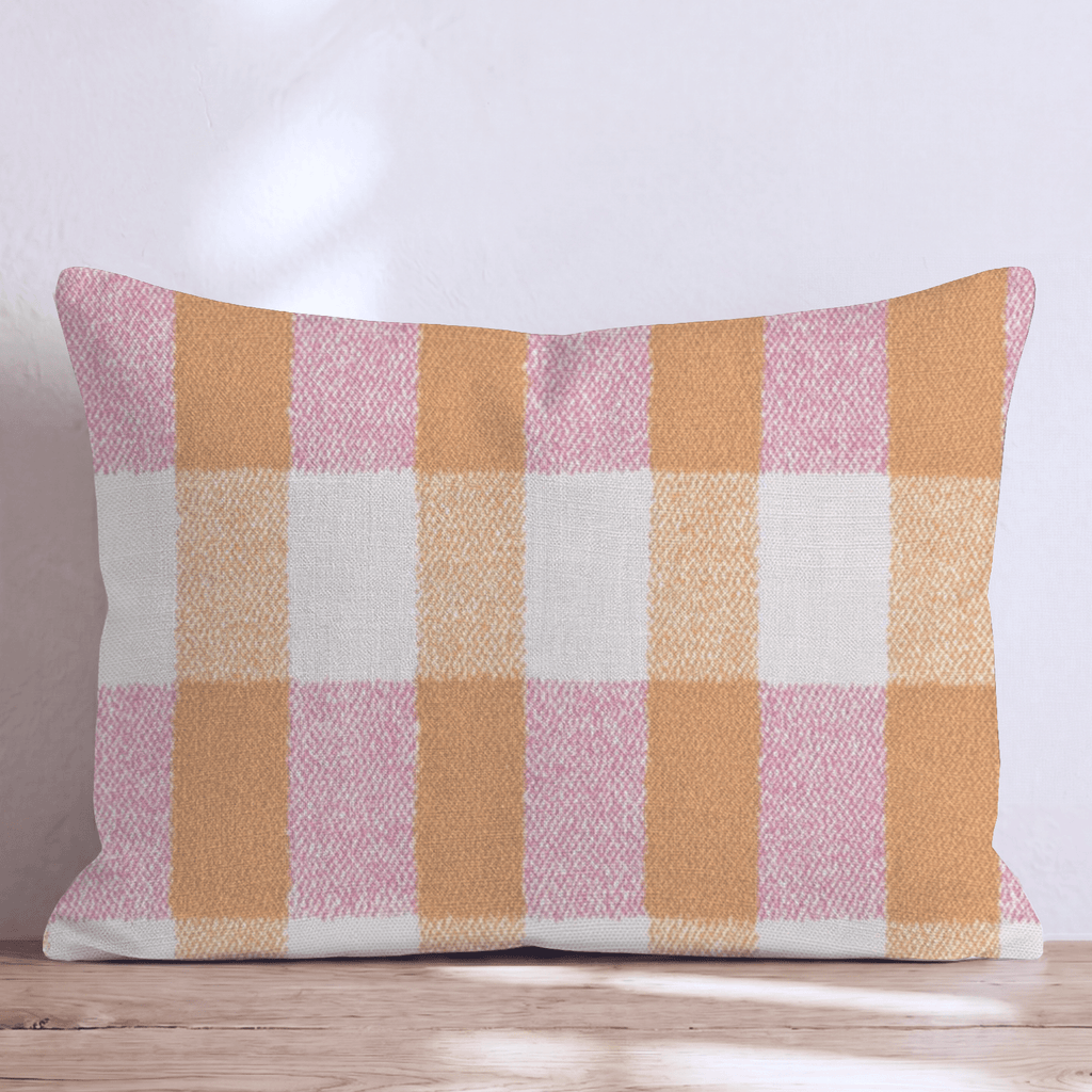 Countryside Plaid Throw Pillow - Hillcroft Home