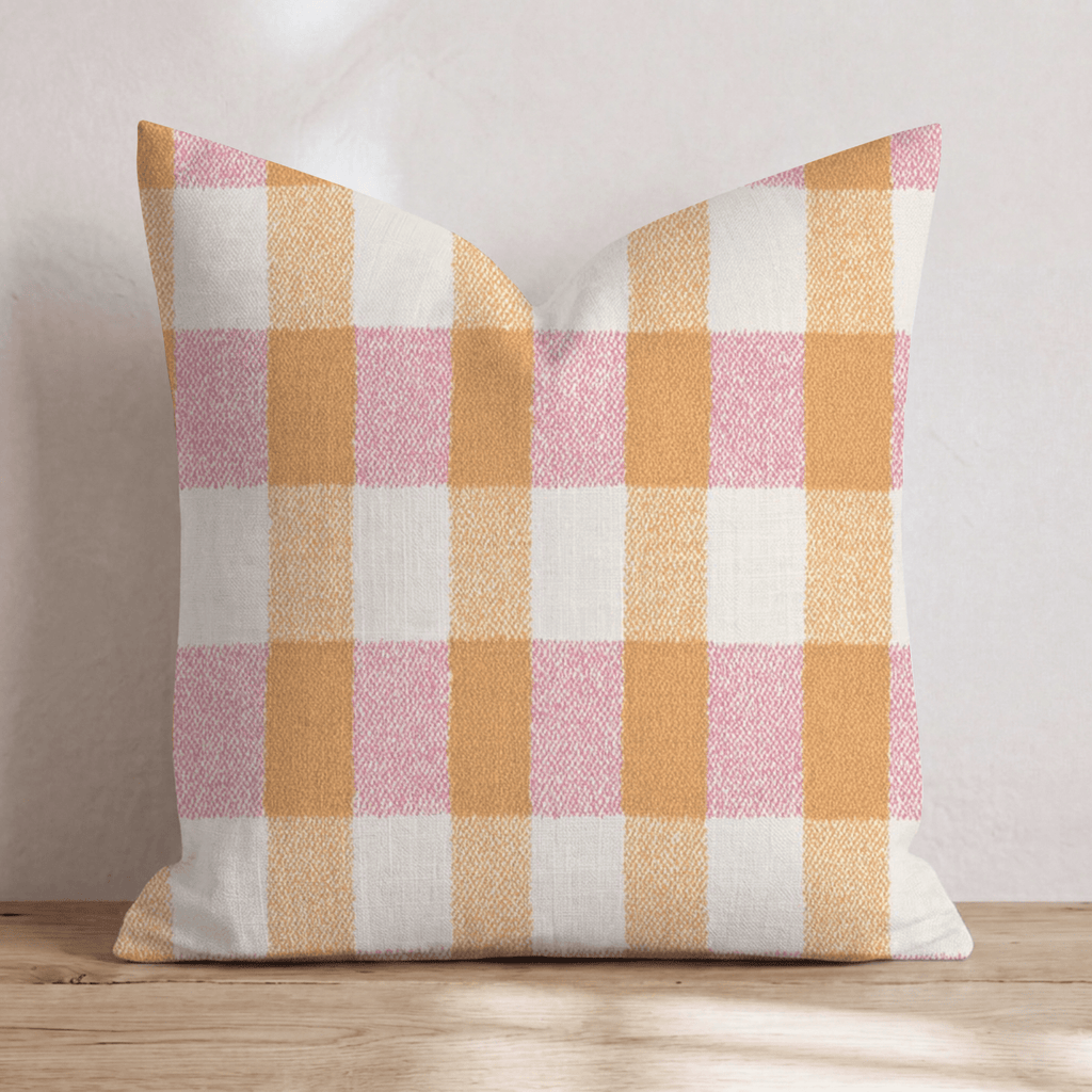 Countryside Plaid Throw Pillow - Hillcroft Home