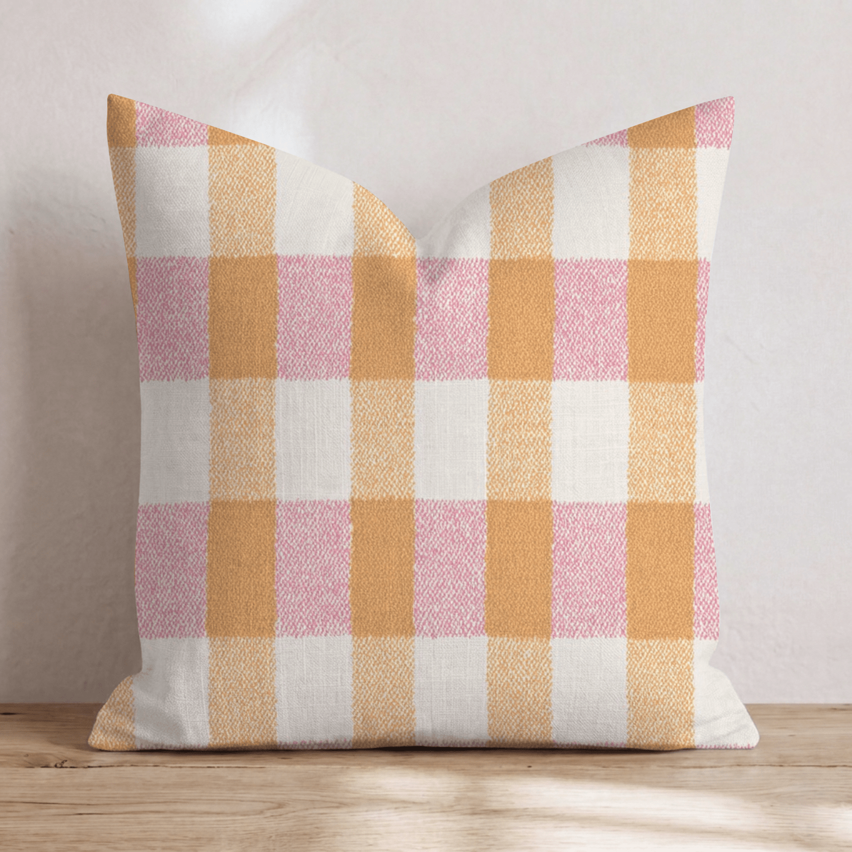 Countryside Plaid Throw Pillow - Hillcroft Home