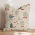 Countryside Pumpkin Farm Throw Pillow - Hillcroft Home