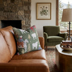 Cowboy Christmas Throw Pillow - Hillcroft Home
