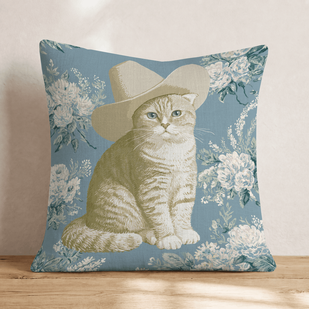 Cowboy Munchkin Throw Pillow - Hillcroft Home