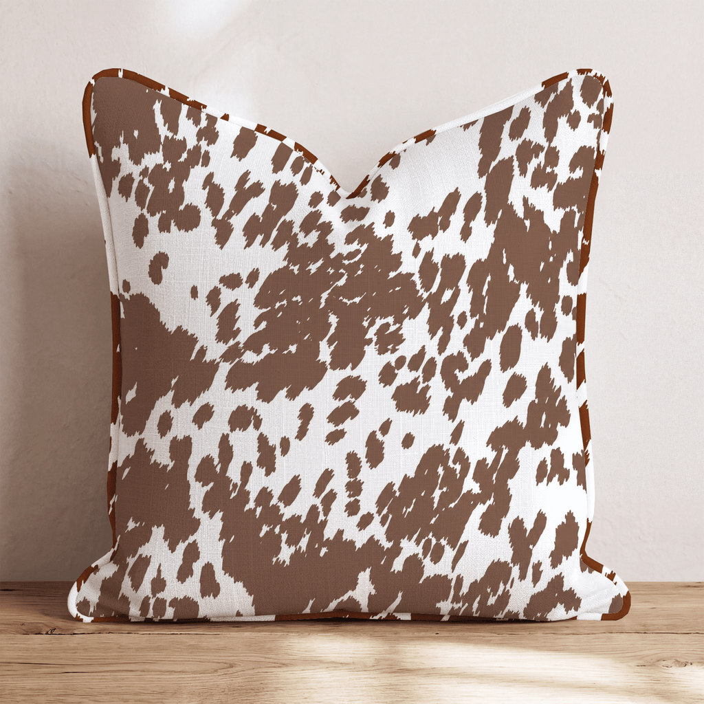 Cowhide Throw Pillow - Hillcroft Home