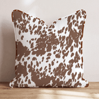 Cowhide Throw Pillow - Hillcroft Home