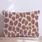 Cozy Animal Print Throw Pillow - Hillcroft Home