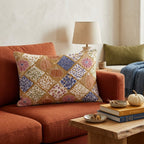 Cozy Autumn Quilt Throw Pillow - Hillcroft Home
