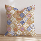 Cozy Autumn Quilt Throw Pillow - Hillcroft Home