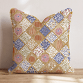 Cozy Autumn Quilt Throw Pillow - Hillcroft Home