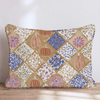 Cozy Autumn Quilt Throw Pillow - Hillcroft Home