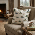 Cozy Bear Canoe Throw Pillow - Hillcroft Home
