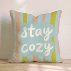 Cozy Days Throw Pillow - Hillcroft Home