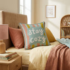 Cozy Days Throw Pillow - Hillcroft Home