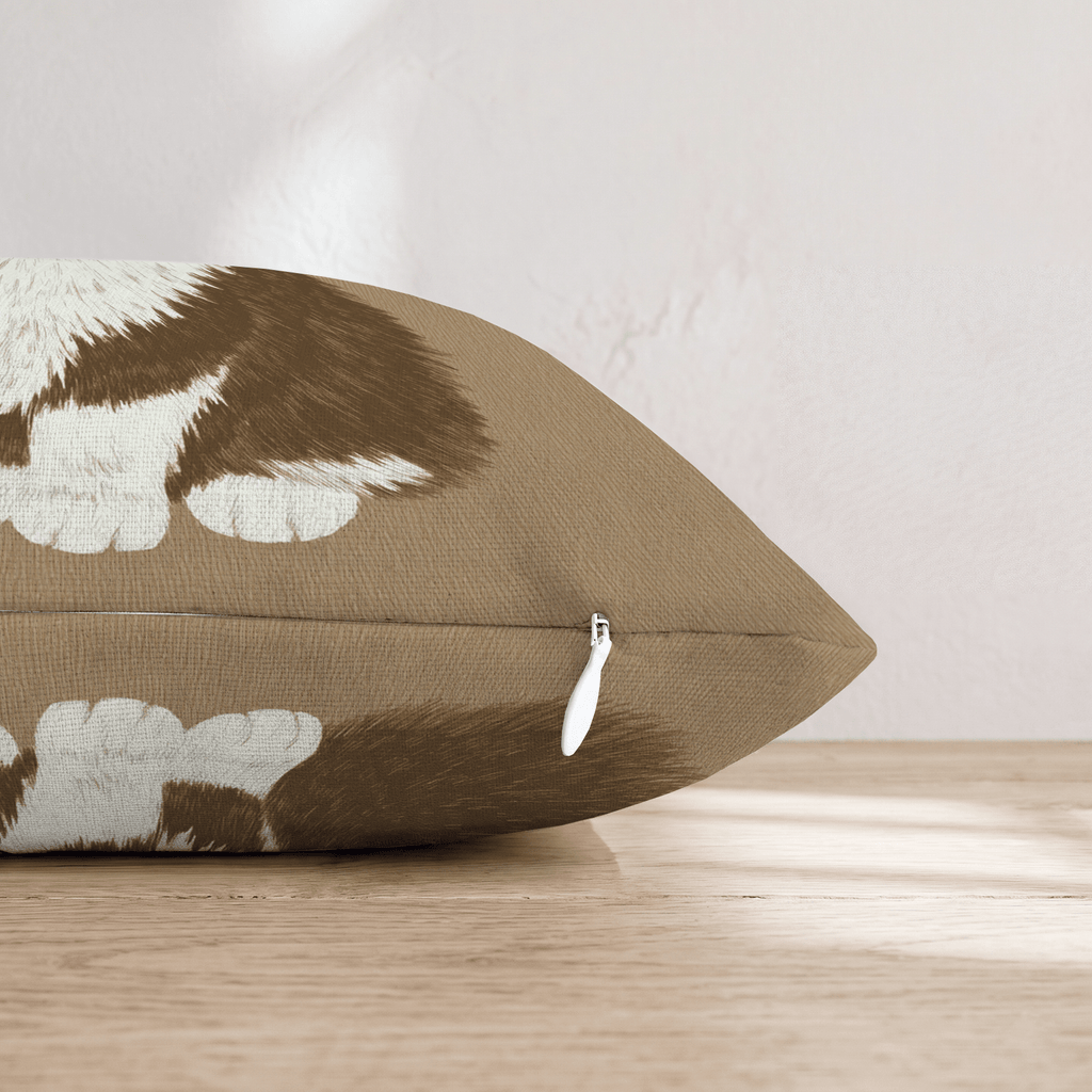 Cozy Kitten Throw Pillow - Hillcroft Home
