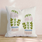 Cozy Mittens Throw Pillow - Hillcroft Home