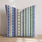 Cozy Stripes Throw Pillow - Hillcroft Home