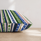 Cozy Stripes Throw Pillow - Hillcroft Home