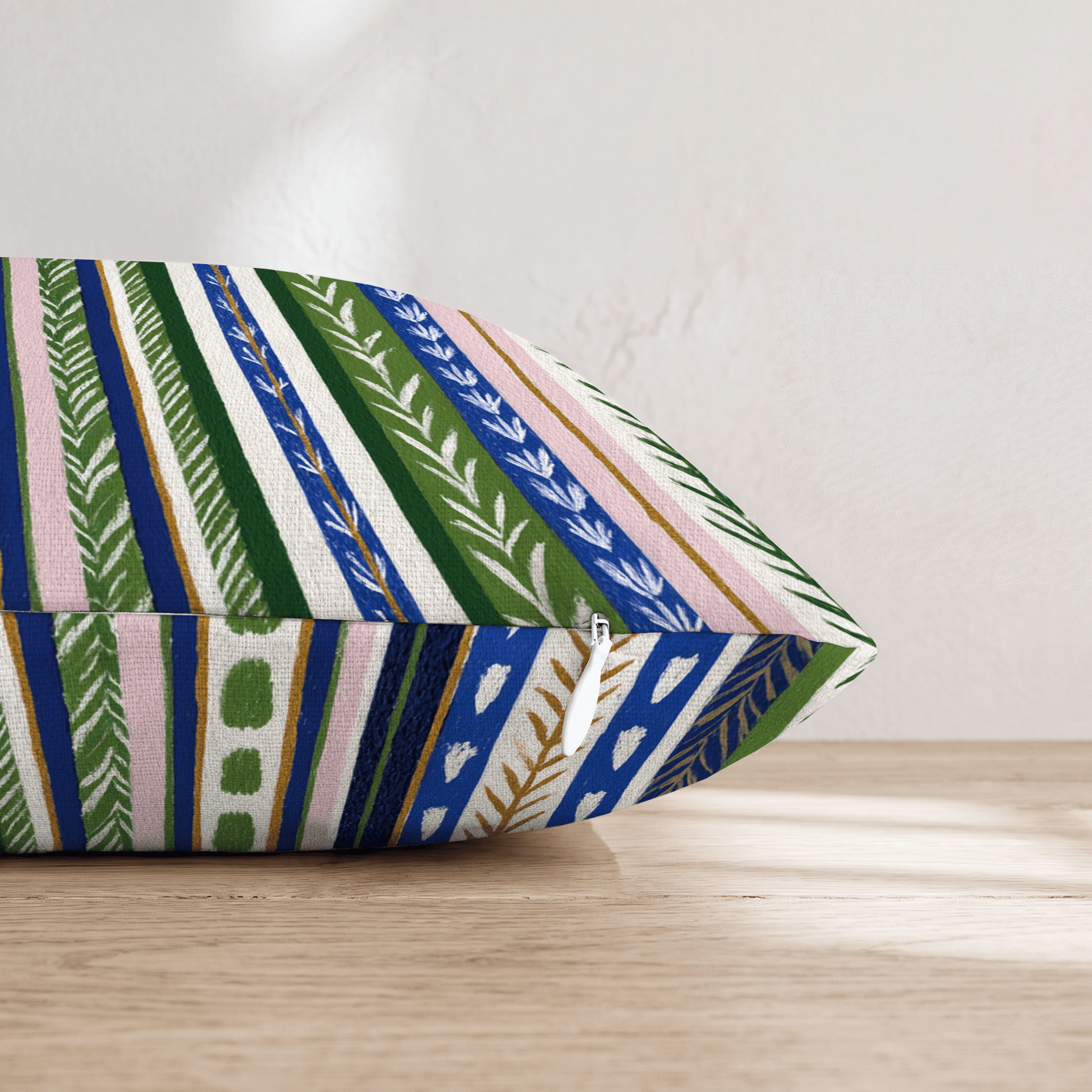 Cozy Stripes Throw Pillow - Hillcroft Home