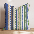Cozy Stripes Throw Pillow - Hillcroft Home