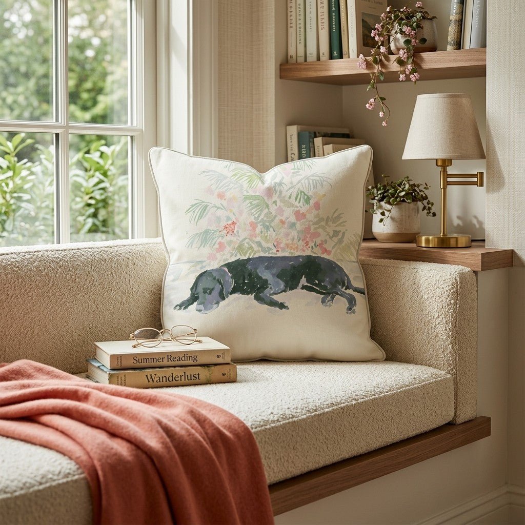 Cozy tree Throw Pillow - Hillcroft Home