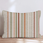 Cozy Vibes Stripes Throw Pillow - Hillcroft Home