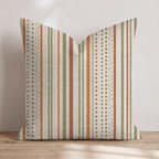 Cozy Vibes Stripes Throw Pillow - Hillcroft Home