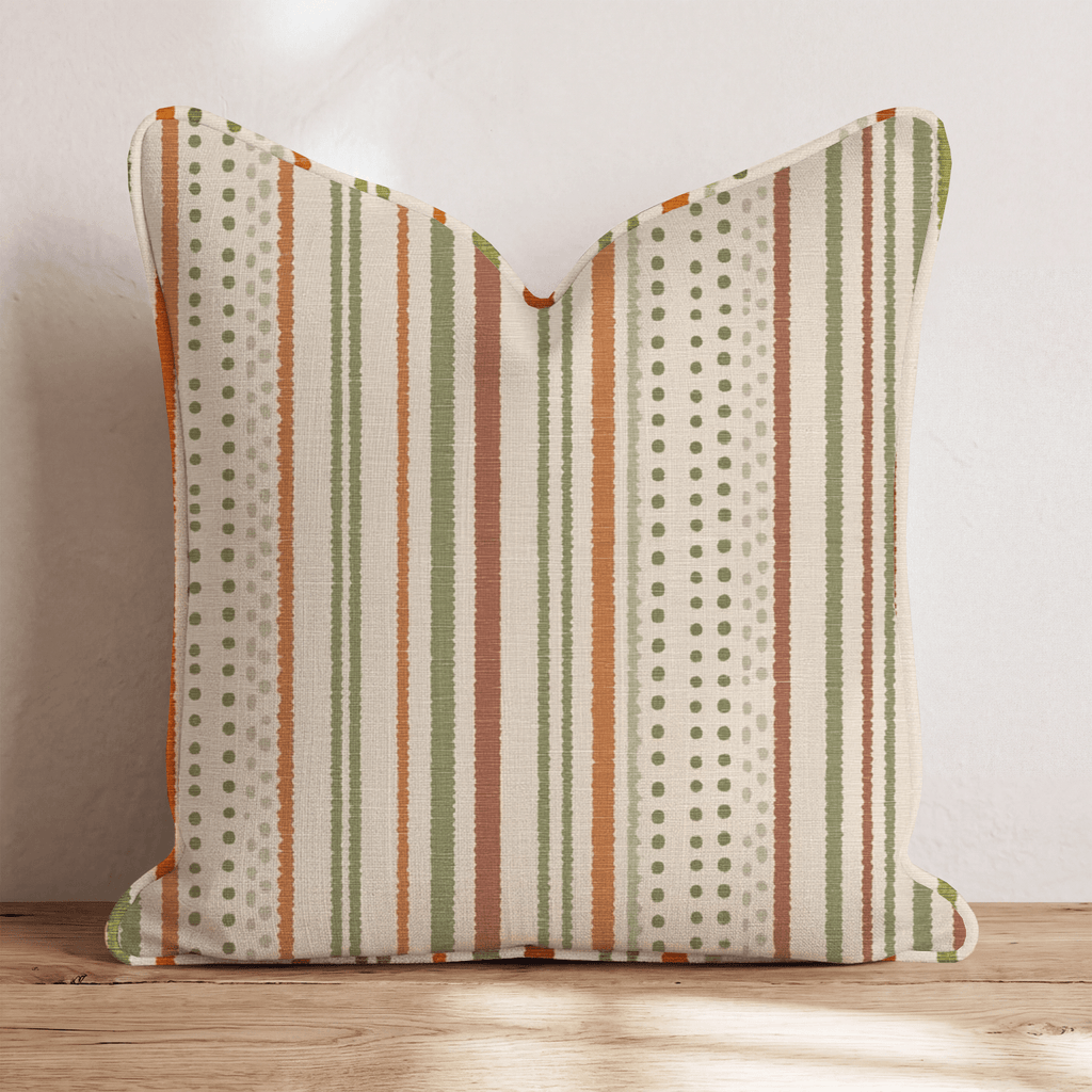 Cozy Vibes Stripes Throw Pillow - Hillcroft Home