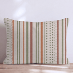 Cozy Vibes Stripes Throw Pillow - Hillcroft Home