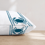 Crabby Throw Pillow - Hillcroft Home