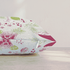 Cranberry Lime Cocktail Throw Pillow throw pillow - Hillcroft Home
