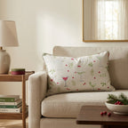 Cranberry Martini Scatter Throw Pillow - Hillcroft Home