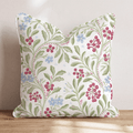Cranberry Vine Throw Pillow throw pillow - Hillcroft Home