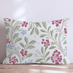 Cranberry Vine Throw Pillow throw pillow - Hillcroft Home