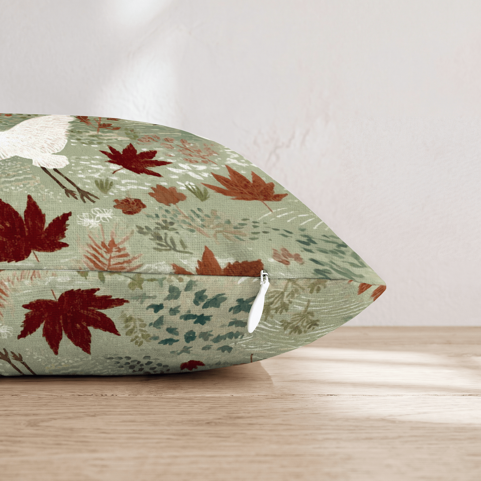 Crane & Maple Throw Pillow - Hillcroft Home