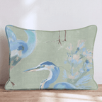 Crane Walk Throw Pillow - Hillcroft Home