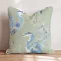Crane Walk Throw Pillow - Hillcroft Home